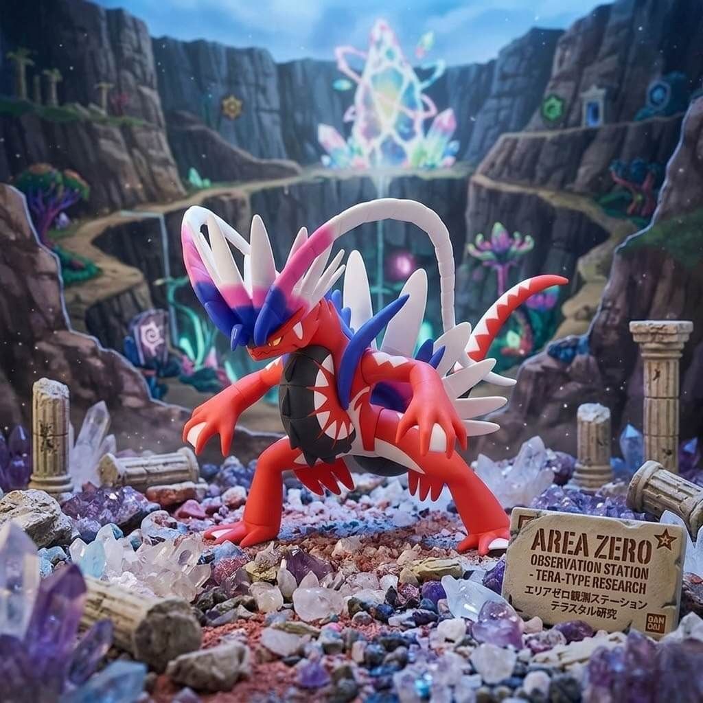 Mô hình lắp ráp Pokemon Plamo Collection Select Series Plastic Model Kit BANDAI