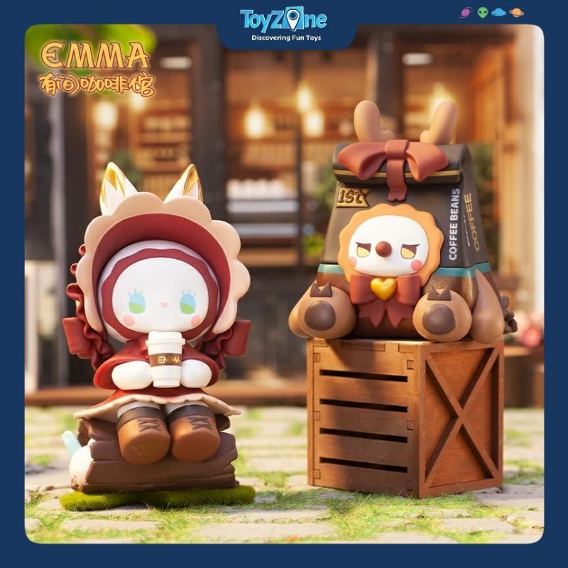 Mô hình đồ chơi Blind box Emma Secret Forest Coffee Shop ( Quán Cà Phê Trong Rừng Bí Mật ) MJ STUDIO