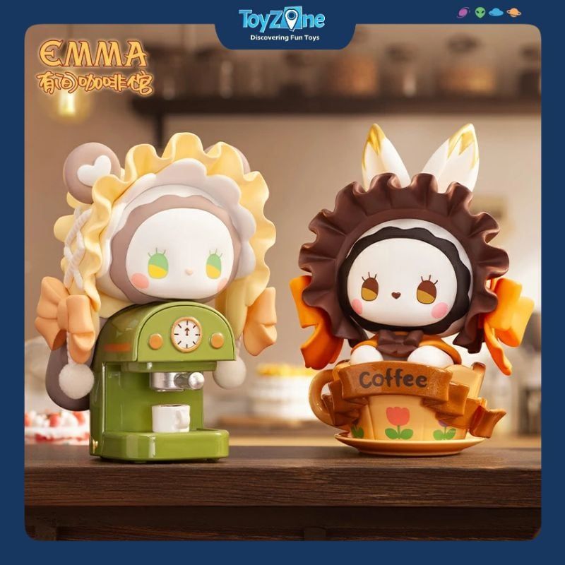 Mô hình đồ chơi Blind box Emma Secret Forest Coffee Shop ( Quán Cà Phê Trong Rừng Bí Mật ) MJ STUDIO