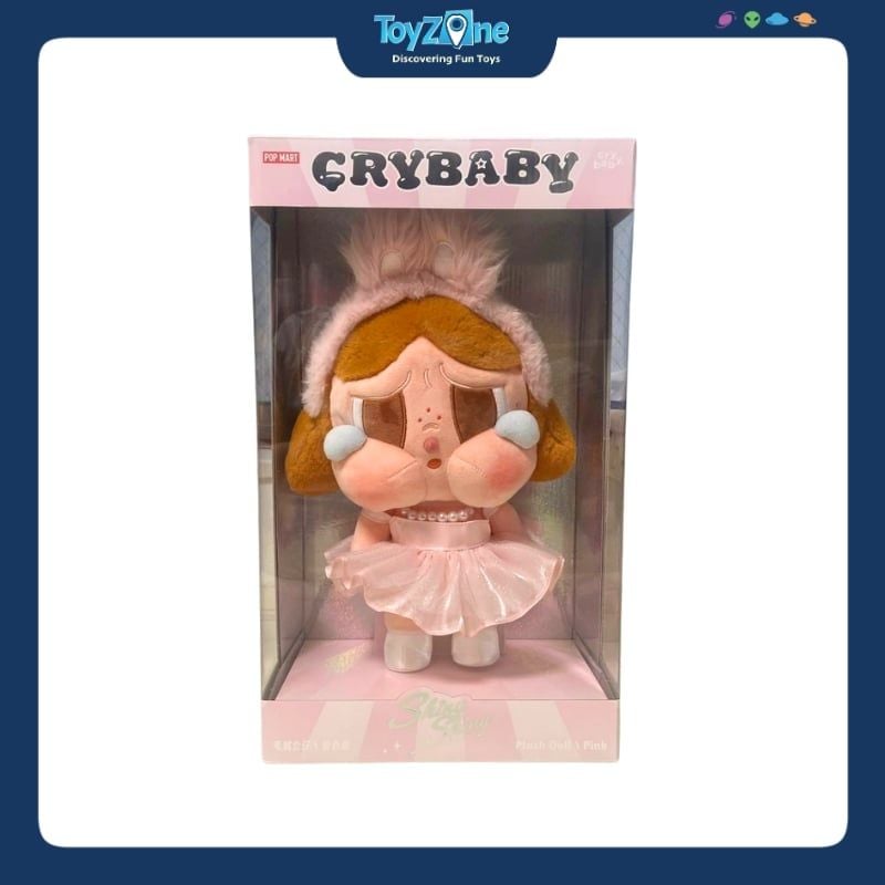 Mô hình gấu bông Crybaby Shiny Shiny Series Plush Doll POP MART