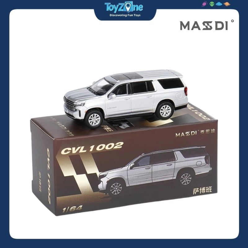 Mô hình xe Chevrolet Suburban Full-Size SUV Sport 1:64 MASDI