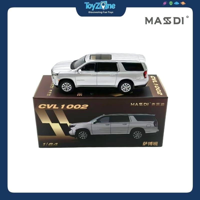 Mô hình xe Chevrolet Suburban Full-Size SUV Sport 1:64 MASDI