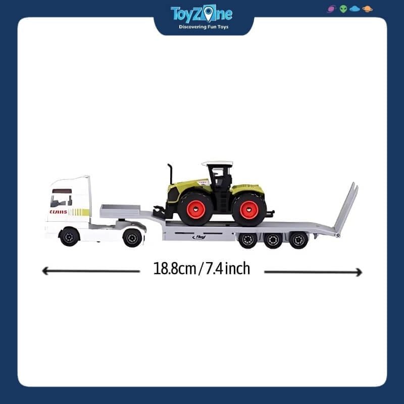 Đồ chơi mô hình xe tải vận chuyển City Transporter Man TGX XXL MAJORETTE