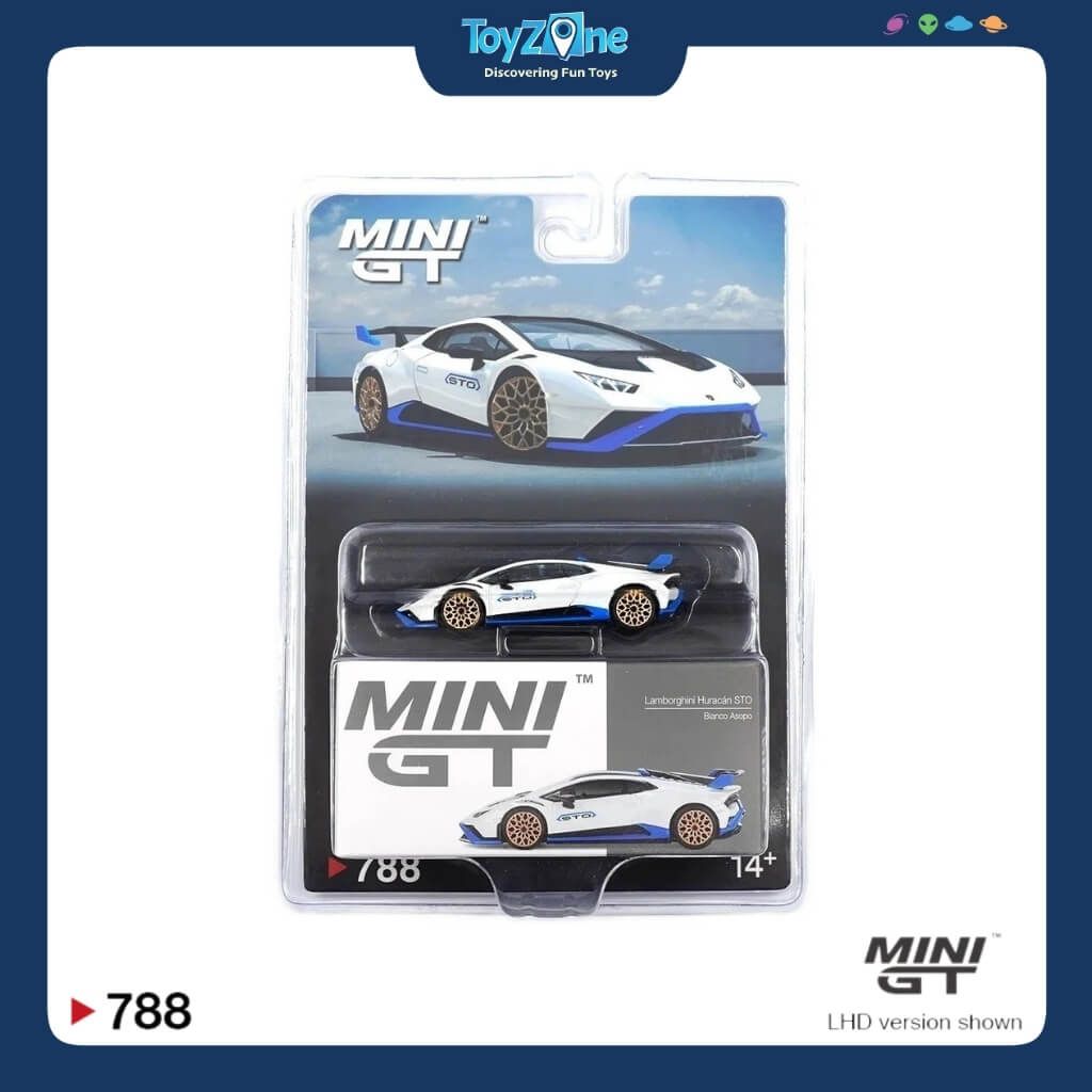 Mô hình xe Lamborghini Huracan STO 1:64 MiniGT