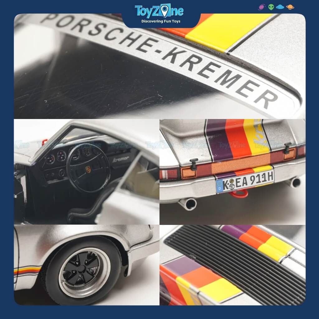 Mô hình xe Porsche 911 RSR 1973 1:18 SOLIDO