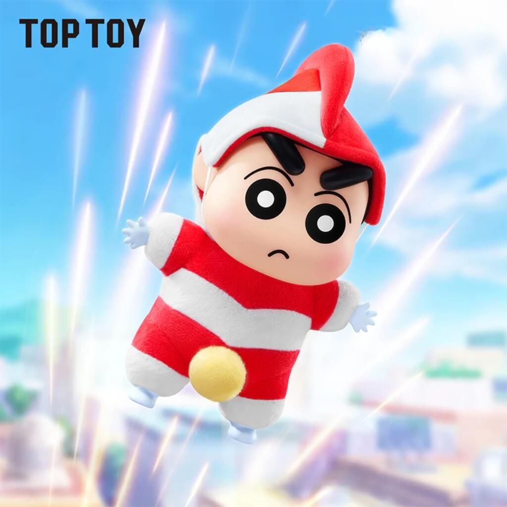 Mô hình Blind box Móc khóa Gấu bông Crayon Shin-chan Classic Memories Series Plush TOP TOY