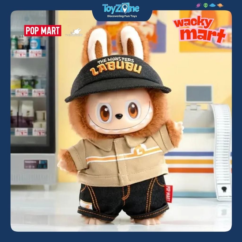 Mô hình Móc khóa Labubu The Monsters Wacky Mart ( Siêu Thị Kỳ Quái ) Series POP MART
