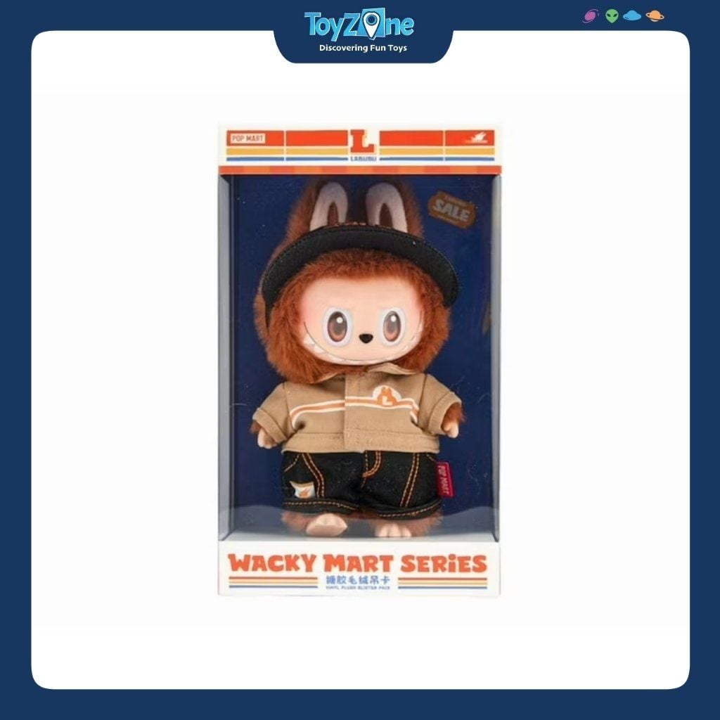 Mô hình Móc khóa Labubu The Monsters Wacky Mart ( Siêu Thị Kỳ Quái ) Series POP MART