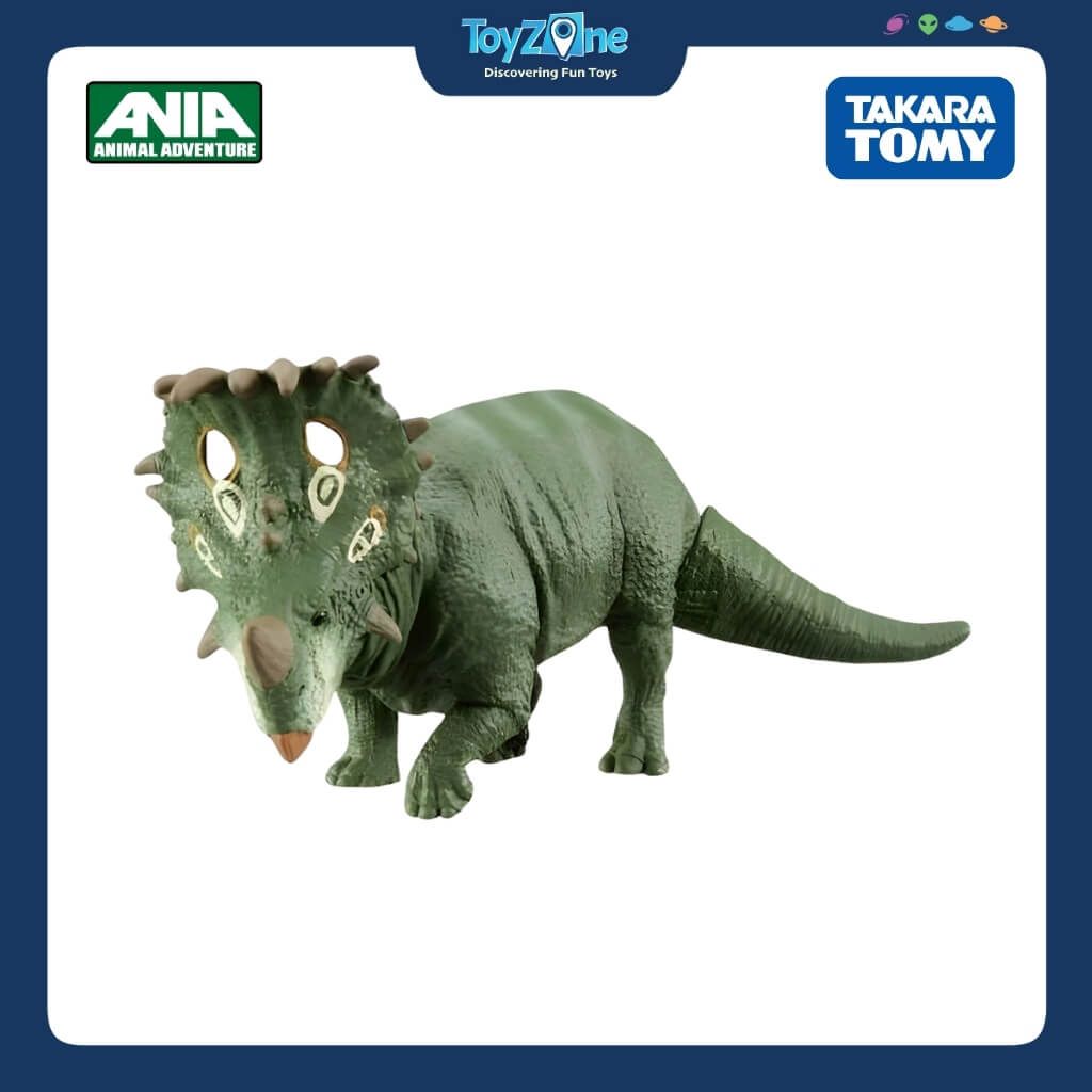 Mô hình đồ chơi Độc Giác Long ANIA Jurassic World Sinoceratops ( With Battle Card ) TAKARA TOMY