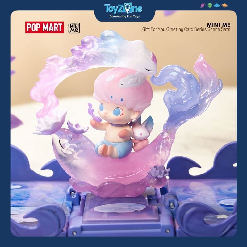Mô hình đồ chơi Blind box Gift For You Greeting Card Series Scene Sets ( Món Quà Cho Bạn ) POP MART