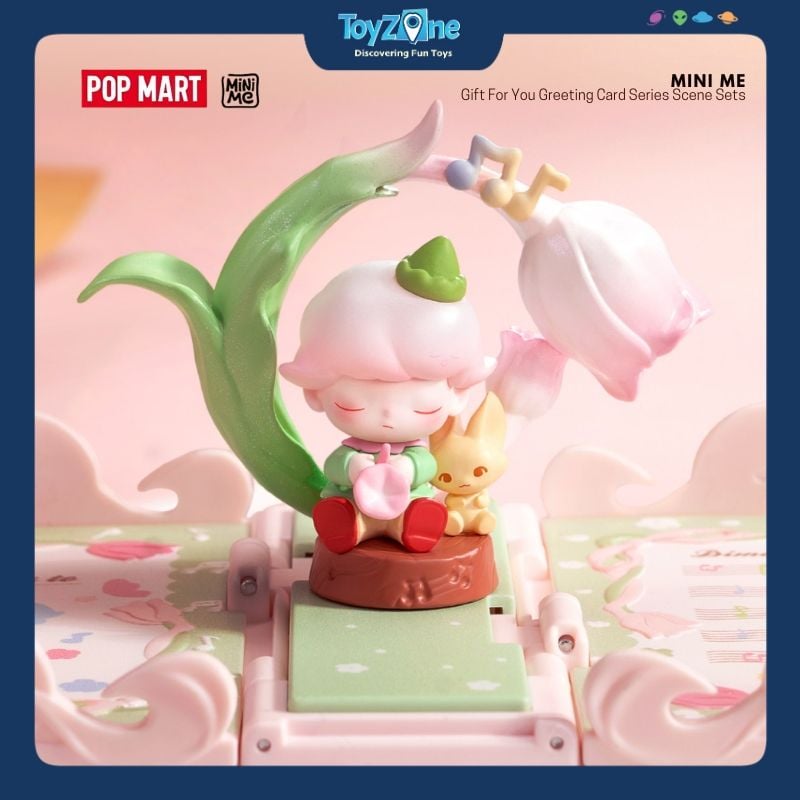 Mô hình đồ chơi Blind box Gift For You Greeting Card Series Scene Sets ( Món Quà Cho Bạn ) POP MART