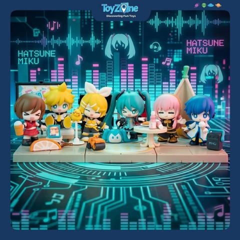 Mô hình đồ chơi lắp ráp Blind box Hatsune Miku DaaVibe 01 Terrace Party BLOKEES