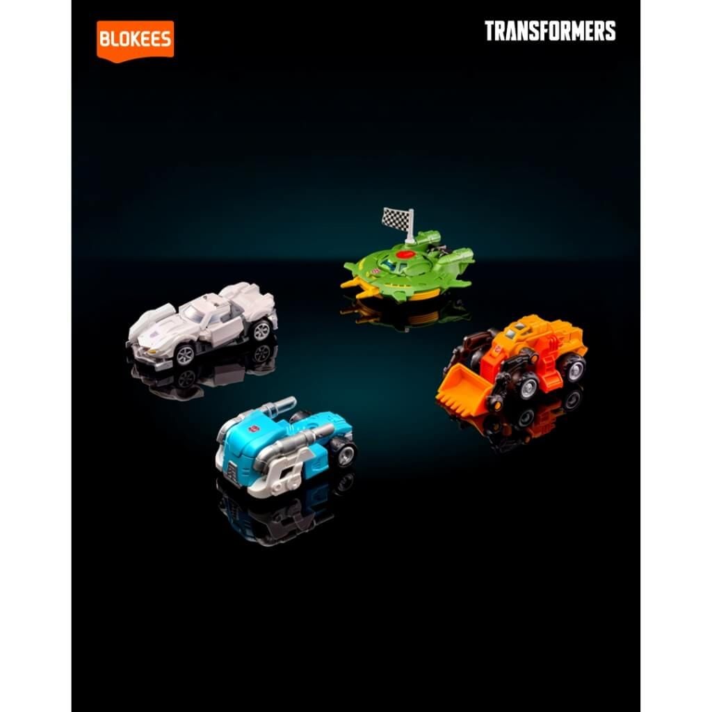 Mô hình đồ chơi lắp ráp Blind box Transformers Wheels C02 Wreck & Rule BLOKEES