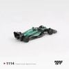 Mô hình xe Aston Martin AMR24 #18 Lance Stroll 2024 F1 2024 Canadian GP 1:64 MiniGT