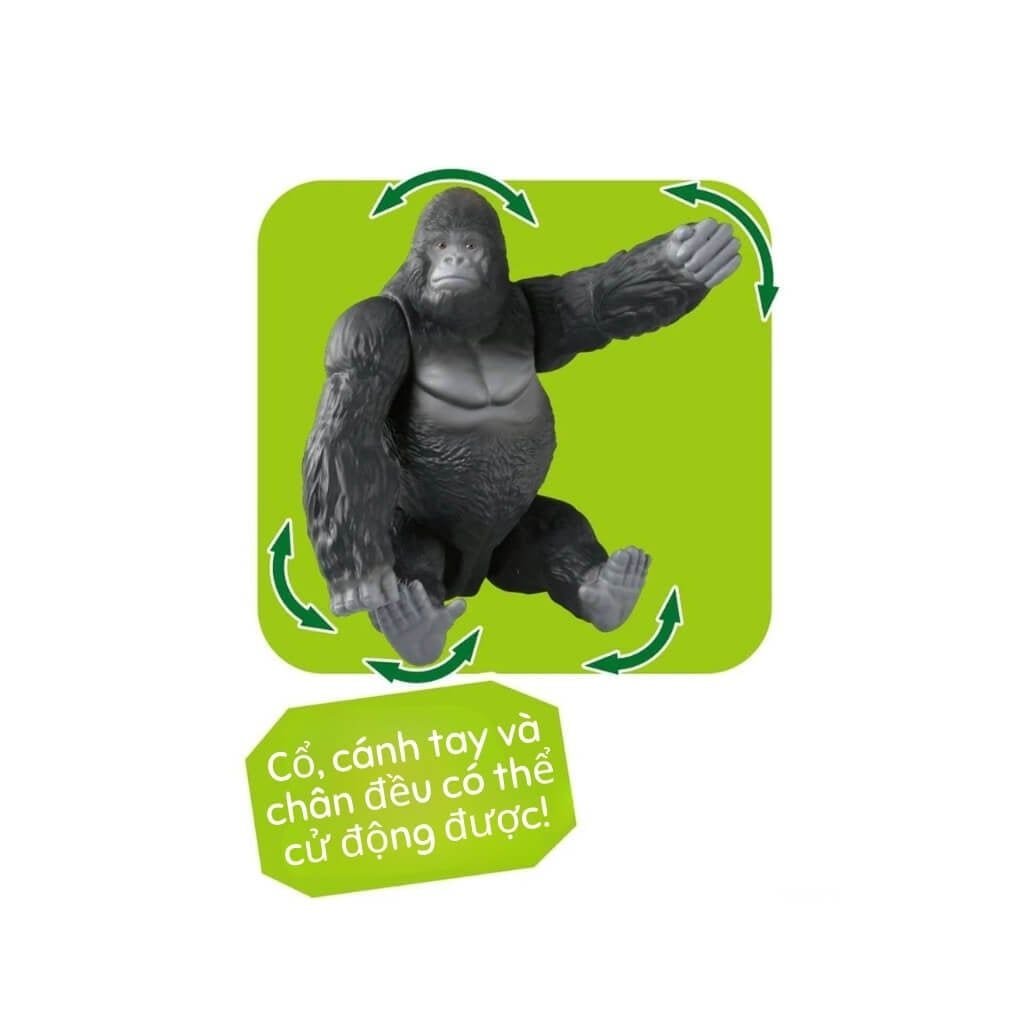 Mô hình đồ chơi Động Vật Khỉ Đột ANIA AL-29 Gorilla TAKARA TOMY