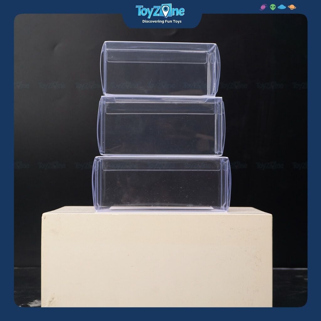 Hộp bảo vệ mô hình xe Hot Wheels, MiniGT, Tomica 1:64 Nhựa PVC trong suốt