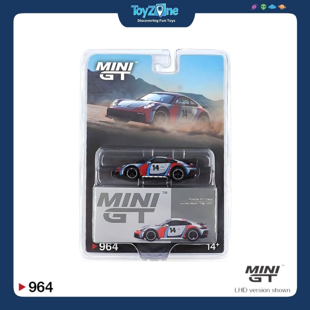 Mô hình xe Porsche 911 Dakar 1:64 MiniGT
