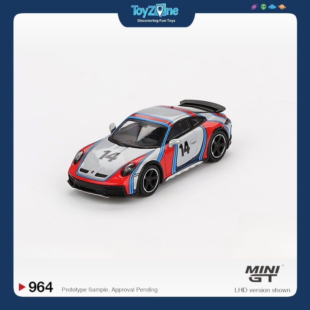 Mô hình xe Porsche 911 Dakar 1:64 MiniGT