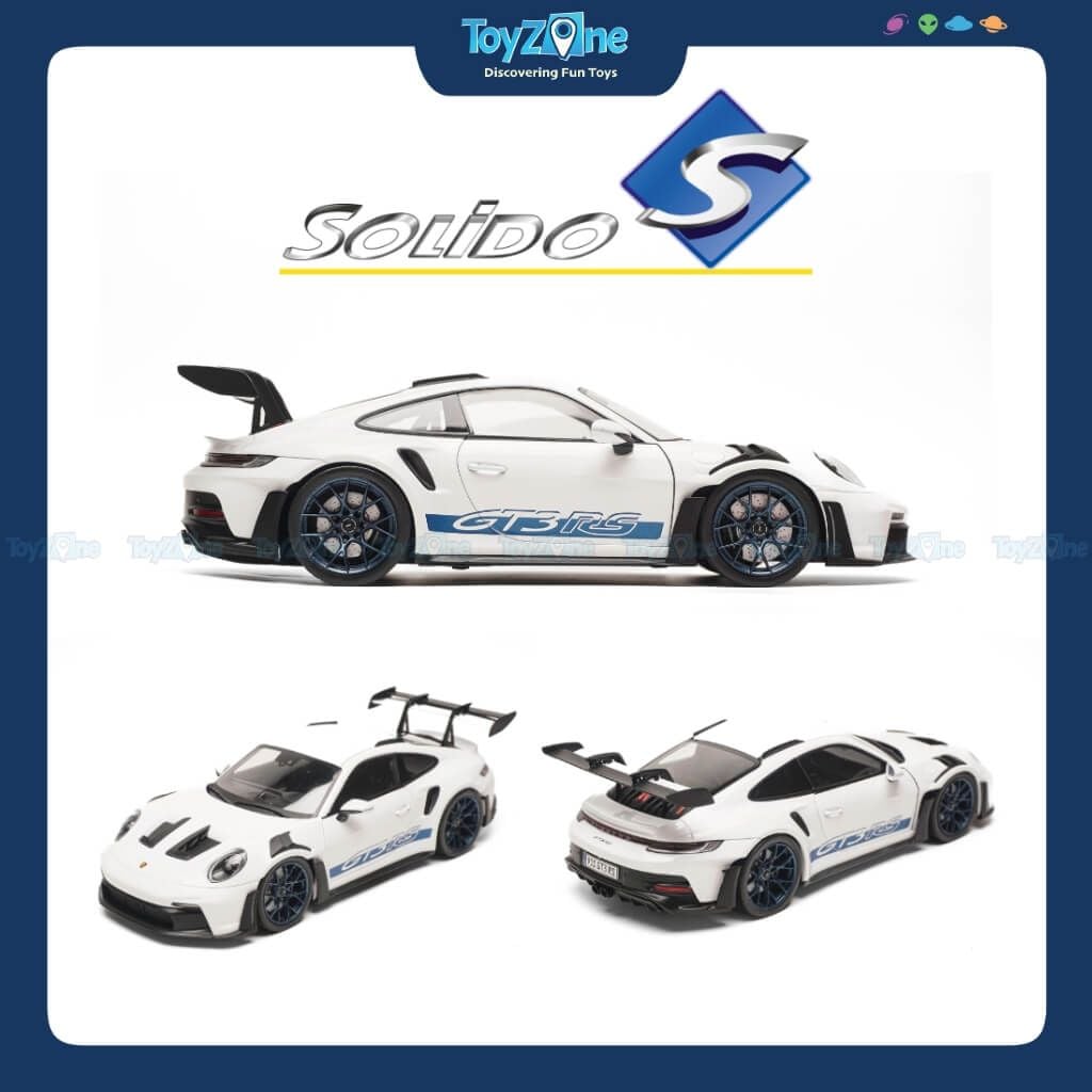 Mô hình xe Porsche 911 GT3 RS 2024 1:18 SOLIDO
