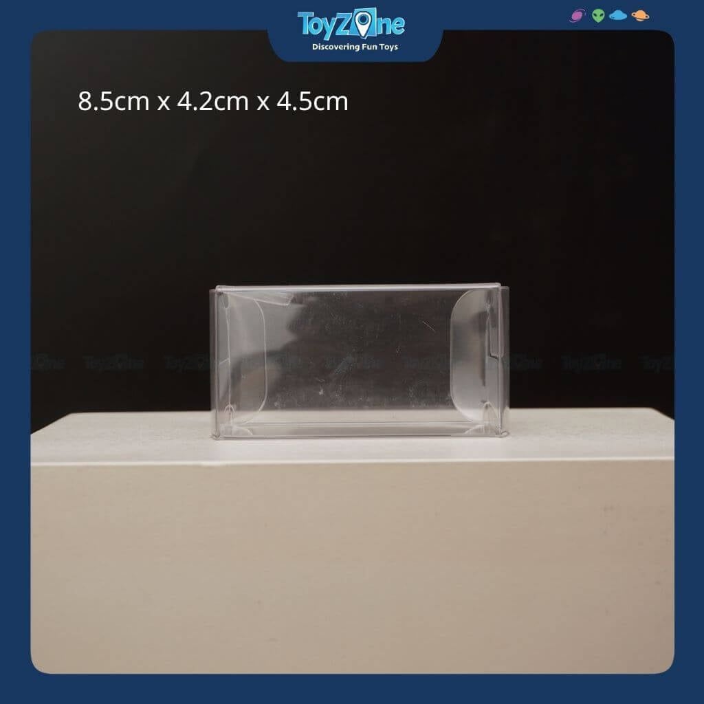 Hộp bảo vệ mô hình xe Hot Wheels, MiniGT, Tomica 1:64 Nhựa PVC trong suốt