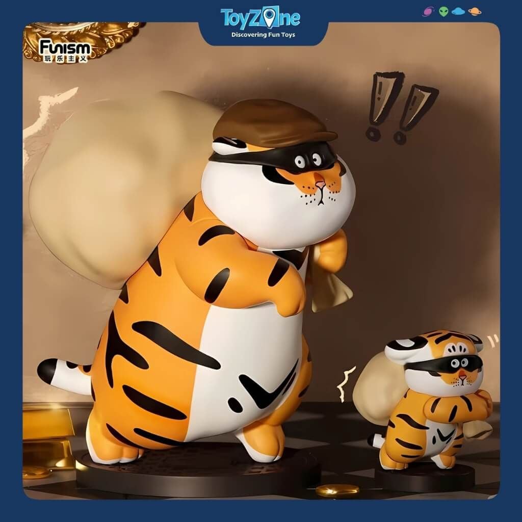 Mô hình đồ chơi Blind box I Am Not Tiger Fat Fatherly Love And Filial Piety ( Tình Phụ Tử Và Lòng Hiếu Thảo ) Series 2 FUNISM