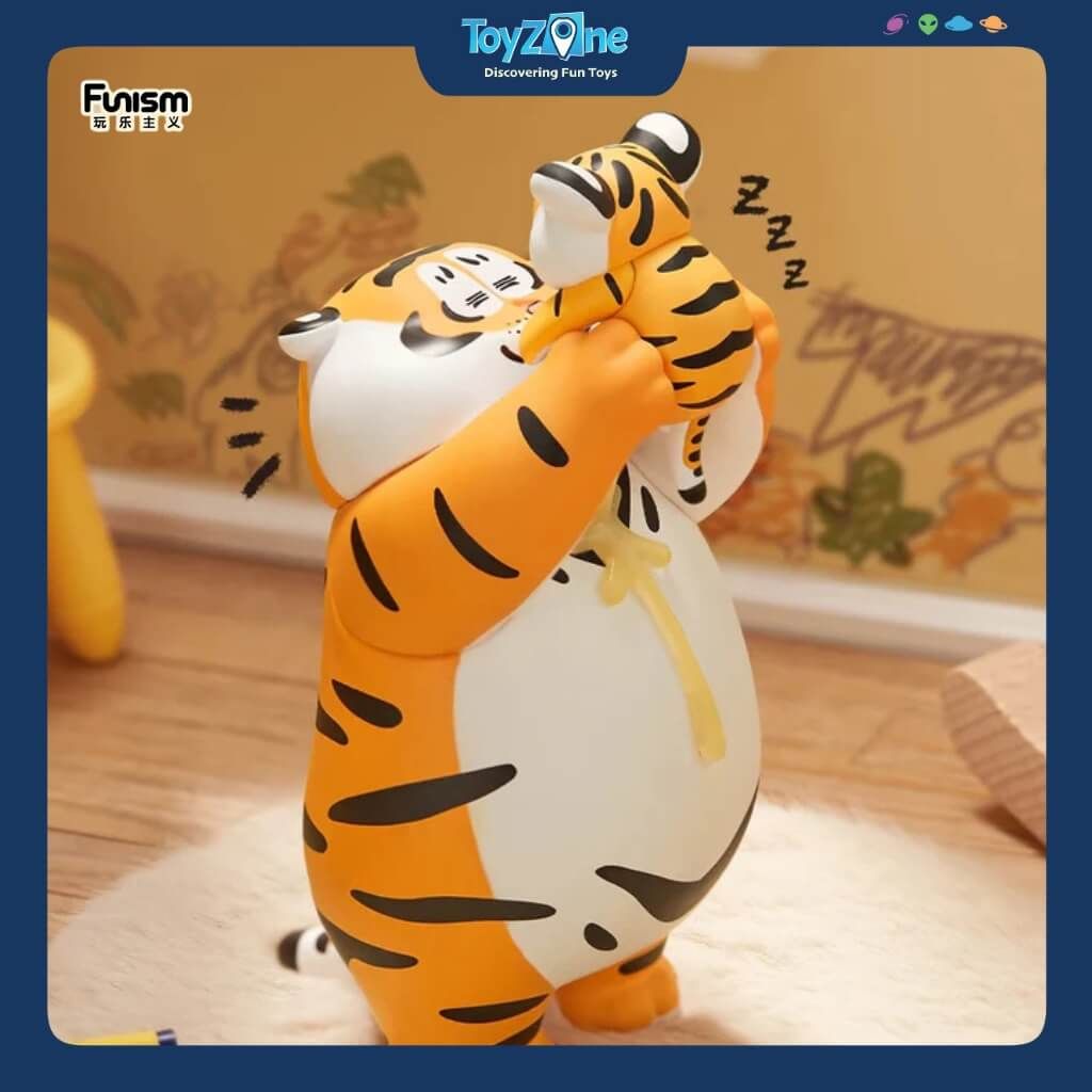 Mô hình đồ chơi Blind box I Am Not Tiger Fat Fatherly Love And Filial Piety ( Tình Phụ Tử Và Lòng Hiếu Thảo ) Series 2 FUNISM