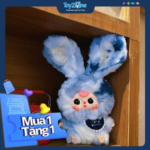 Mô hình Blind box Gấu bông Baby Three Lily Rabbit Town Series ( Thỏ Thị Trấn ) BABY THREE