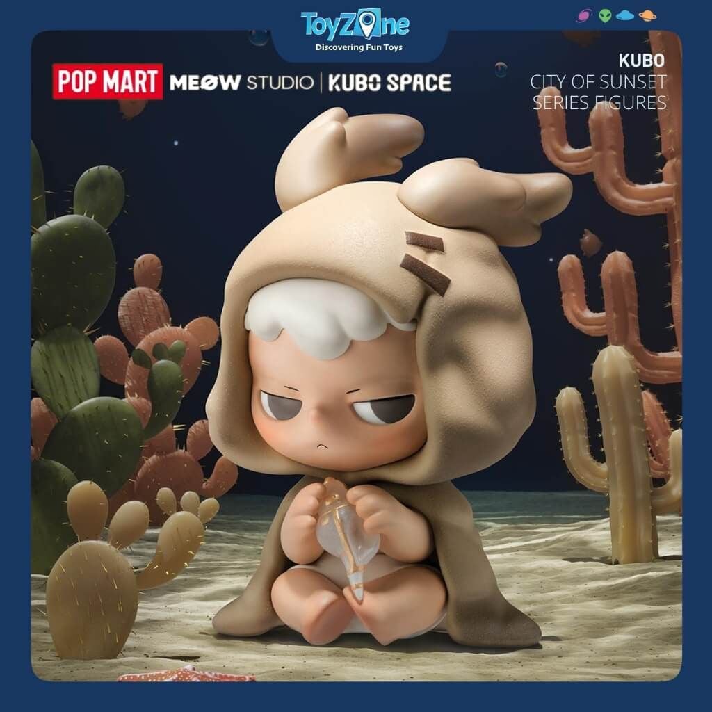 Mô hình đồ chơi Blind box KUBO City Of Sunset ( Thành Phố Hoàng Hôn ) Series Figures POP MART