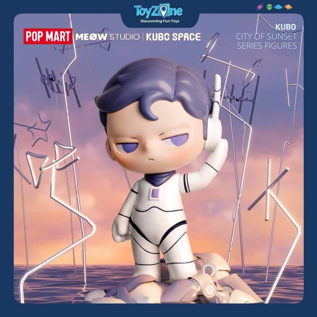 Mô hình đồ chơi Blind box KUBO City Of Sunset ( Thành Phố Hoàng Hôn ) Series Figures POP MART