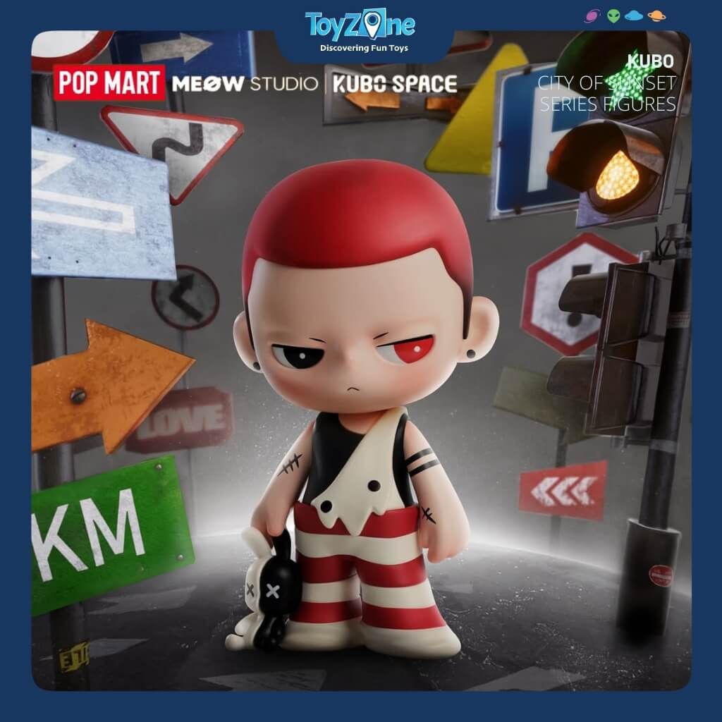 Mô hình đồ chơi Blind box KUBO City Of Sunset ( Thành Phố Hoàng Hôn ) Series Figures POP MART