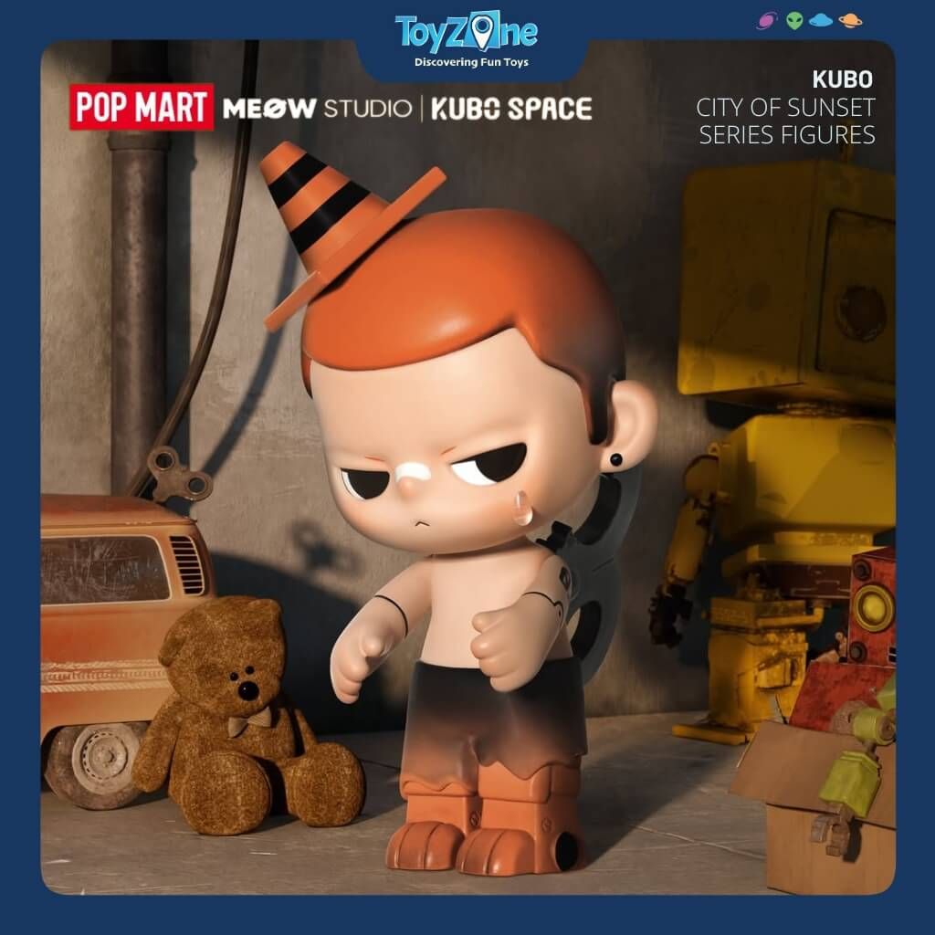 Mô hình đồ chơi Blind box KUBO City Of Sunset ( Thành Phố Hoàng Hôn ) Series Figures POP MART