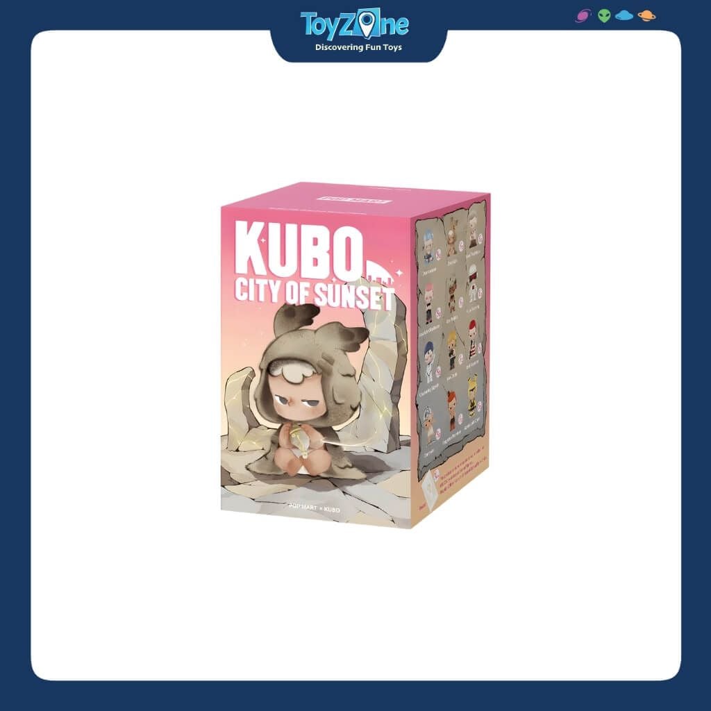 Mô hình đồ chơi Blind box KUBO City Of Sunset ( Thành Phố Hoàng Hôn ) Series Figures POP MART