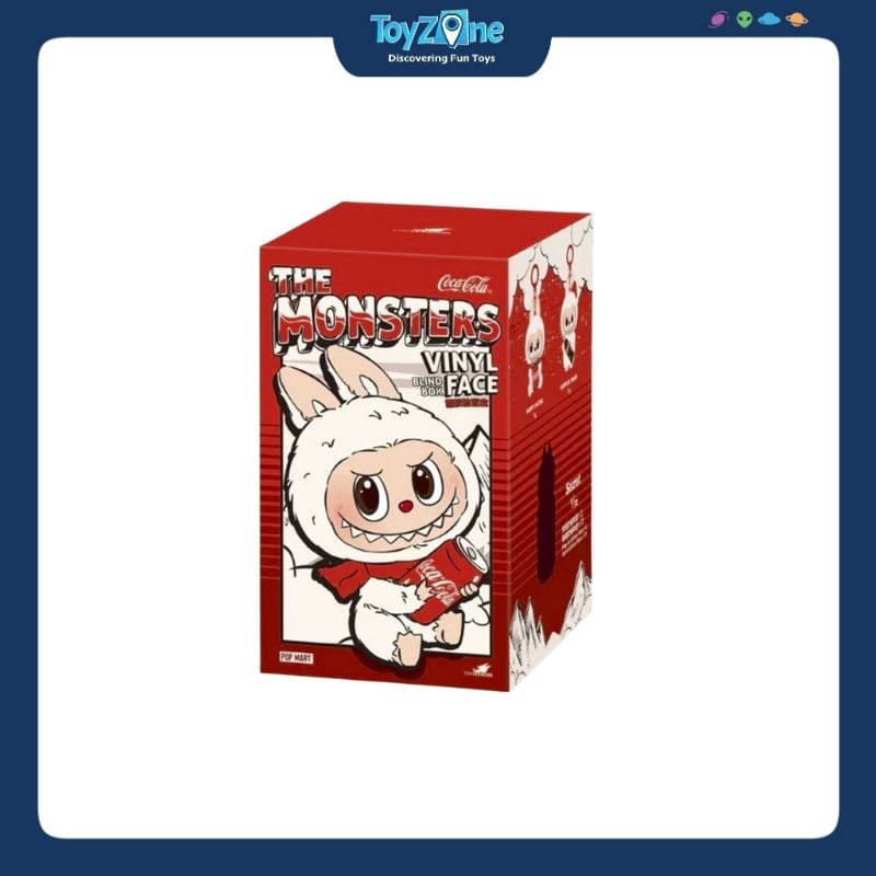 Mô hình Blind Box Móc Khoá Gấu bông Labubu The Monsters Coca-Cola Series POP MART