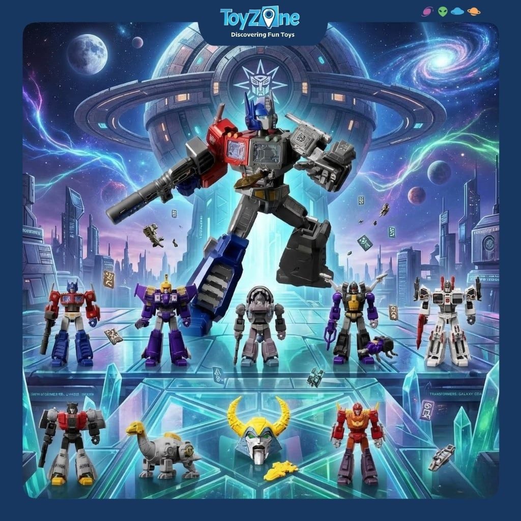 Mô hình đồ chơi lắp ráp Blind box Transformer Galaxy Version 08 One Shall Fall Model Kits BLOKEES