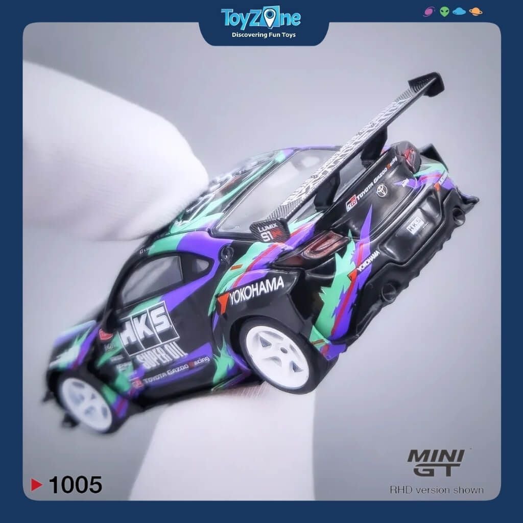 Mô hình xe Toyota GR86 HKS Type R 1:64 MiniGT