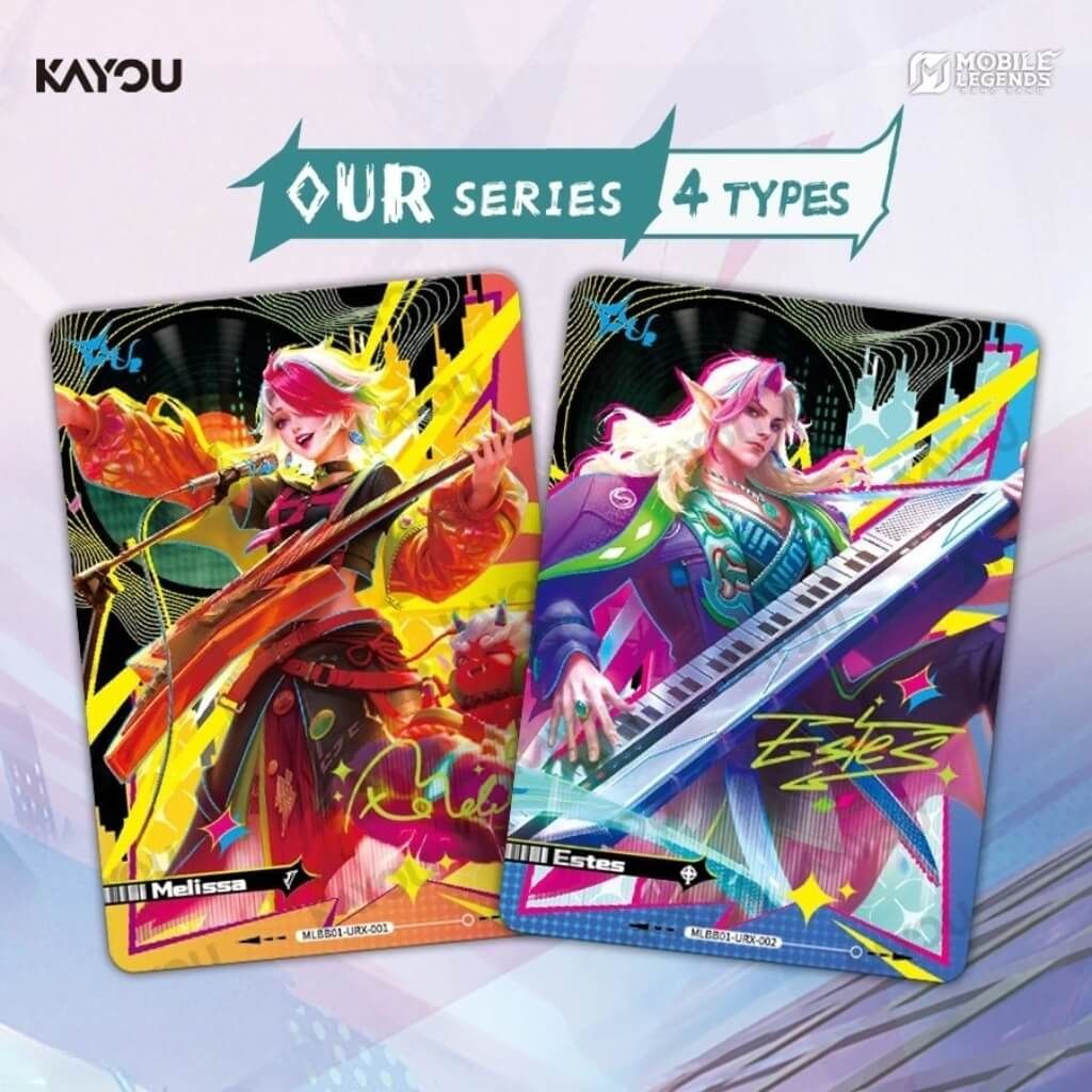 Bộ thẻ sưu tập Mobile Legend Bang Bang Collectible Cards Origin of Legend KAYOU