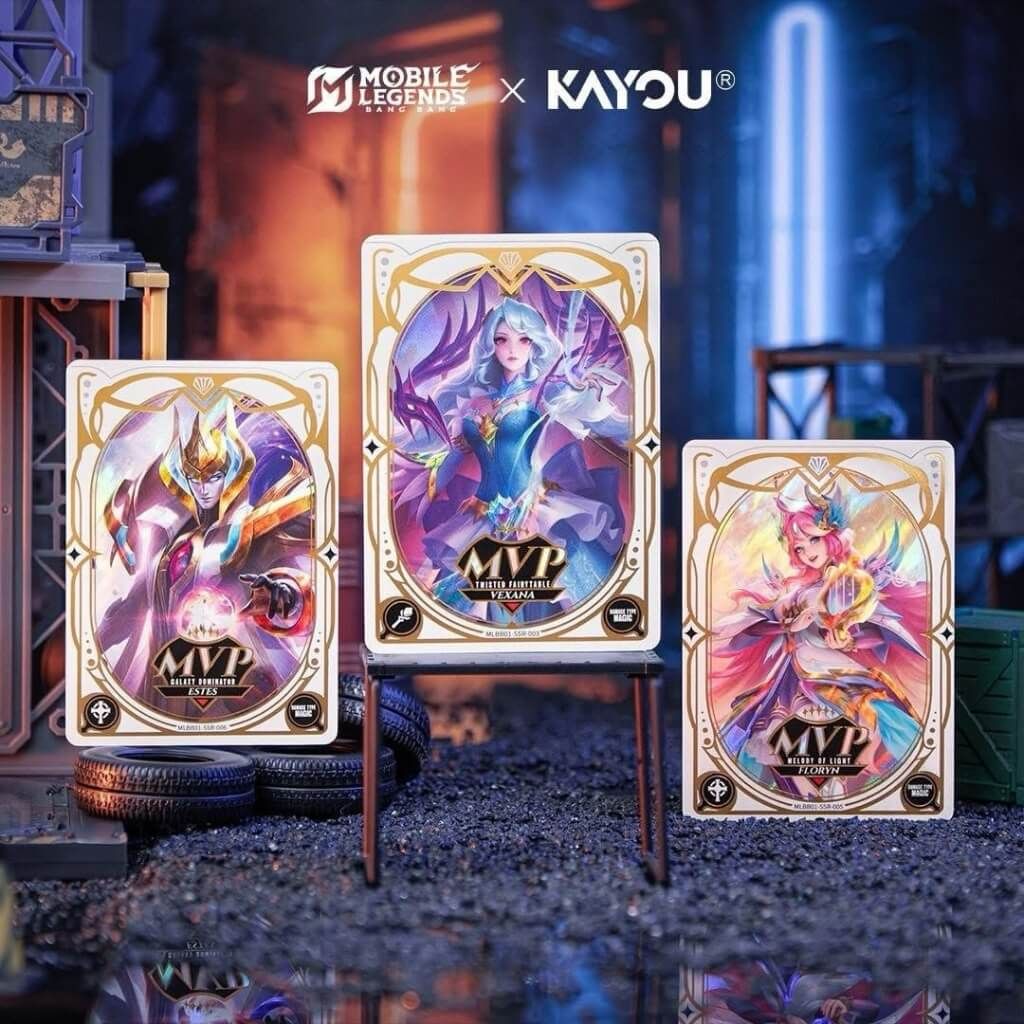 Bộ thẻ sưu tập Mobile Legend Bang Bang Collectible Cards Origin of Legend KAYOU