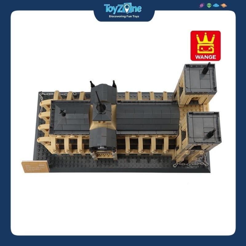 Bộ đồ chơi lắp ráp mô hình Công Trình Kiến Trúc Wange