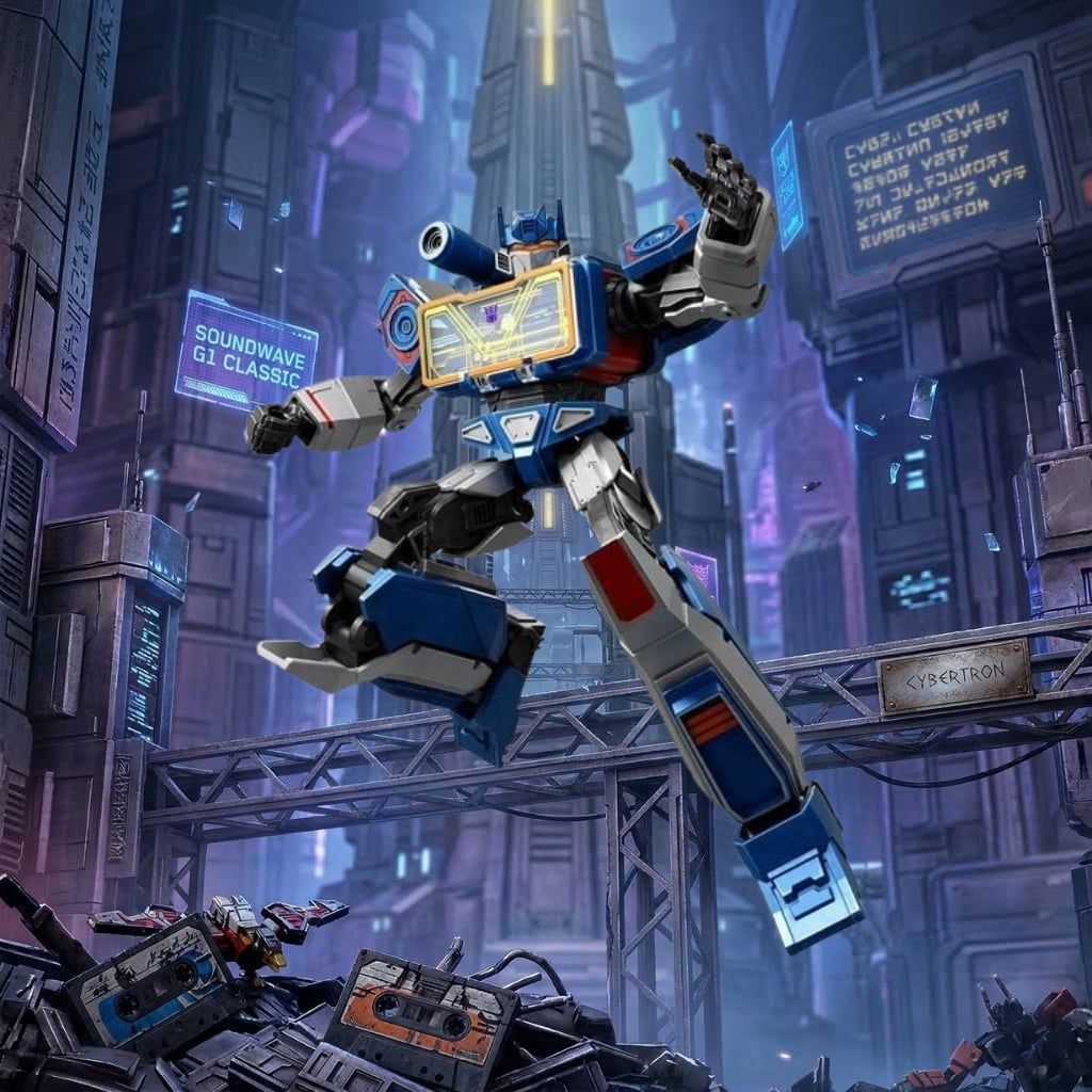 Mô hình đồ chơi lắp ráp Transformers Classic Class 17 Soundwave Transformers One BLOKEES