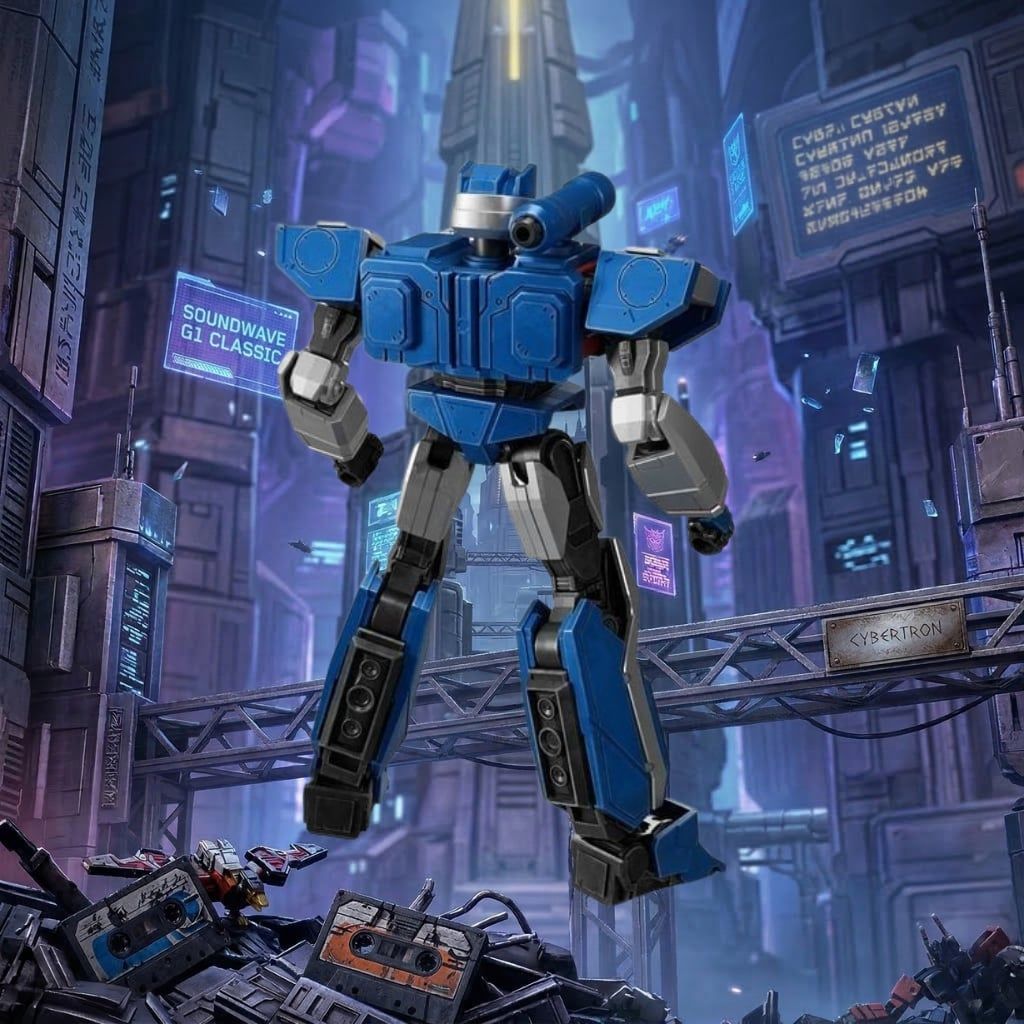 Mô hình đồ chơi lắp ráp Transformers Classic Class 17 Soundwave Transformers One BLOKEES