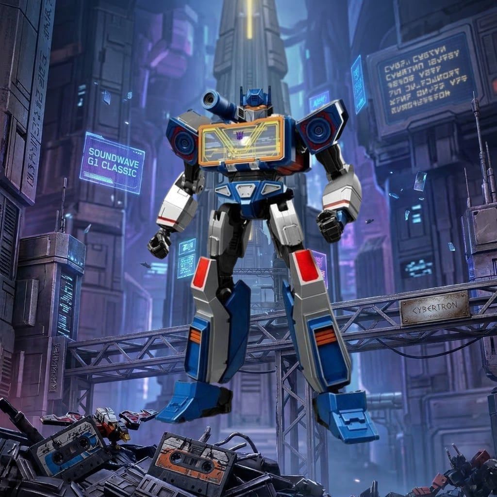 Mô hình đồ chơi lắp ráp Transformers Classic Class 17 Soundwave Transformers One BLOKEES