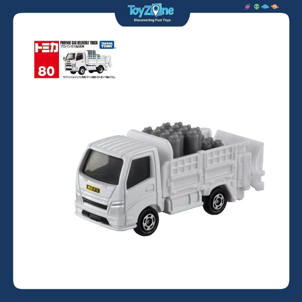Mô hình xe Propane Gas Delivery Truck No.80-07 TOMICA