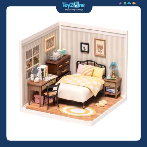 Mô hình lắp ráp nhà nhựa DIY Phòng Ngủ Ngọt Ngào Rolife Super Creator Sweet Dream Bedroom DW009 ROBOTIME