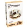 Mô hình lắp ráp nhà nhựa DIY Phòng Ngủ Ngọt Ngào Rolife Super Creator Sweet Dream Bedroom DW009 ROBOTIME