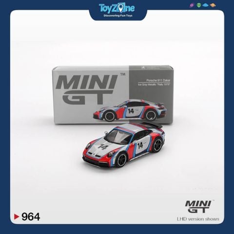 Mô hình xe Porsche 911 Dakar 1:64 MiniGT