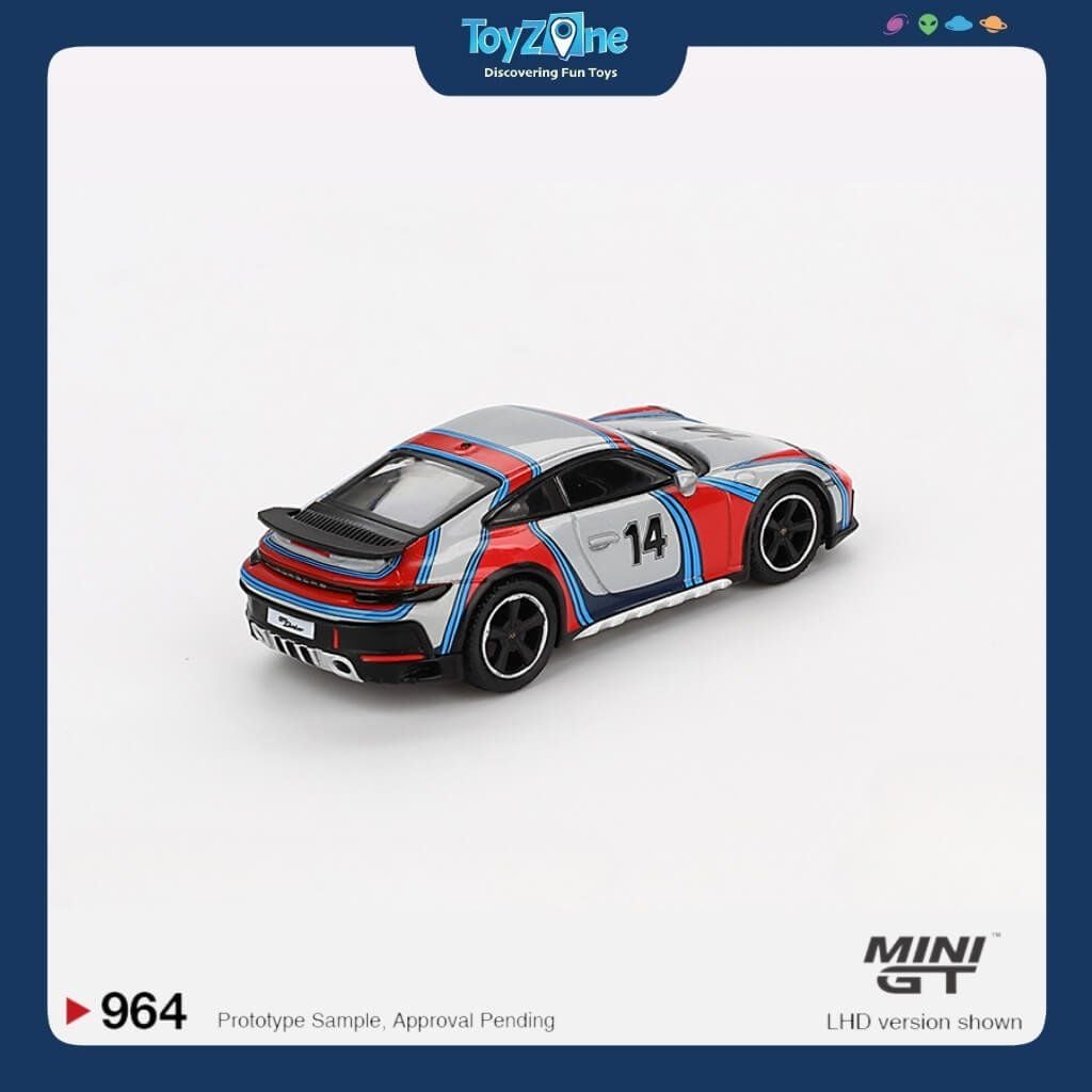 Mô hình xe Porsche 911 Dakar 1:64 MiniGT