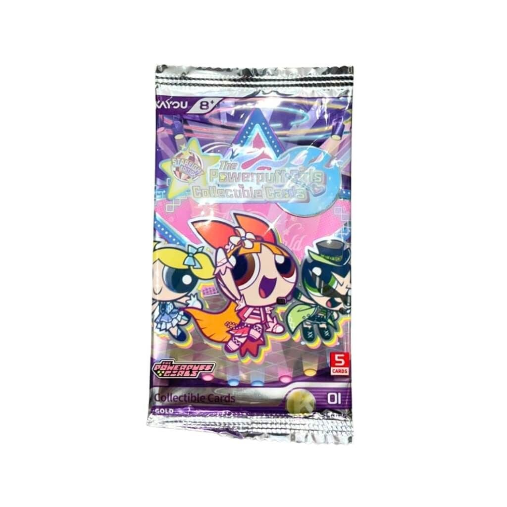 Bộ thẻ sưu tập The Powerpuff Girls Collectible Cards Starlight Edition Series 1 KAYOU