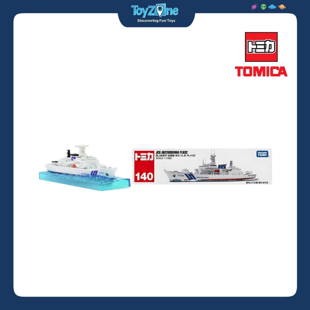 Mô hình Tàu Tuần Tra JCG Akitsushima PLH32 No.140 TOMICA LONG