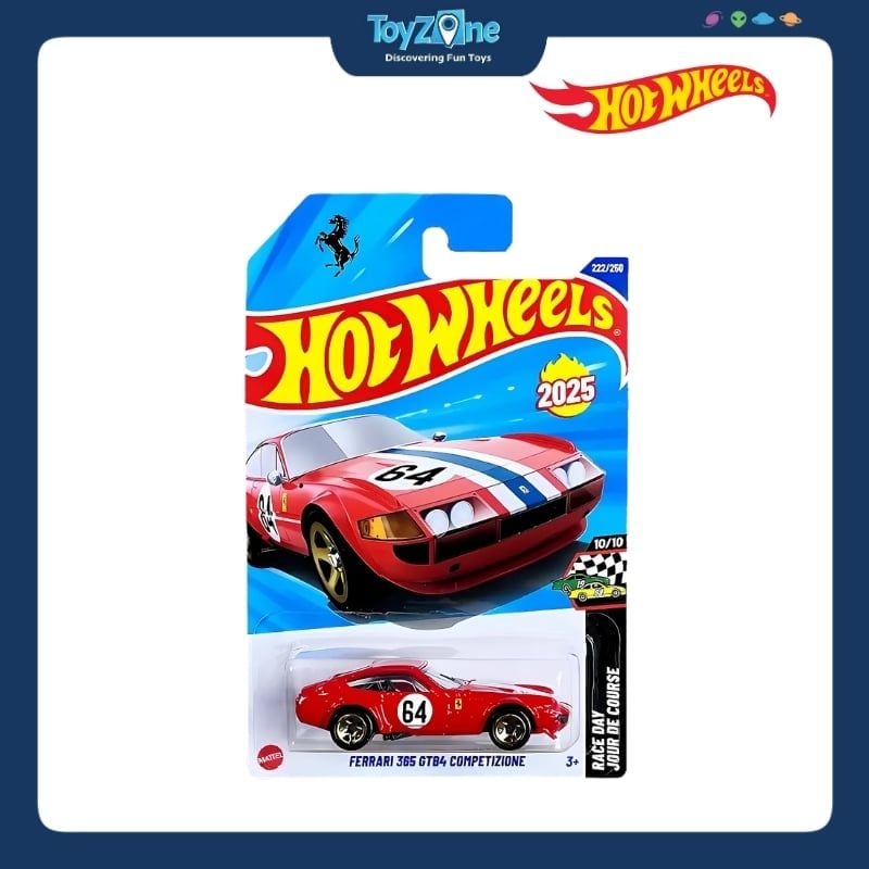 Đồ chơi mô hình xe Hot Wheels Race Day Jour De Course chính hãng