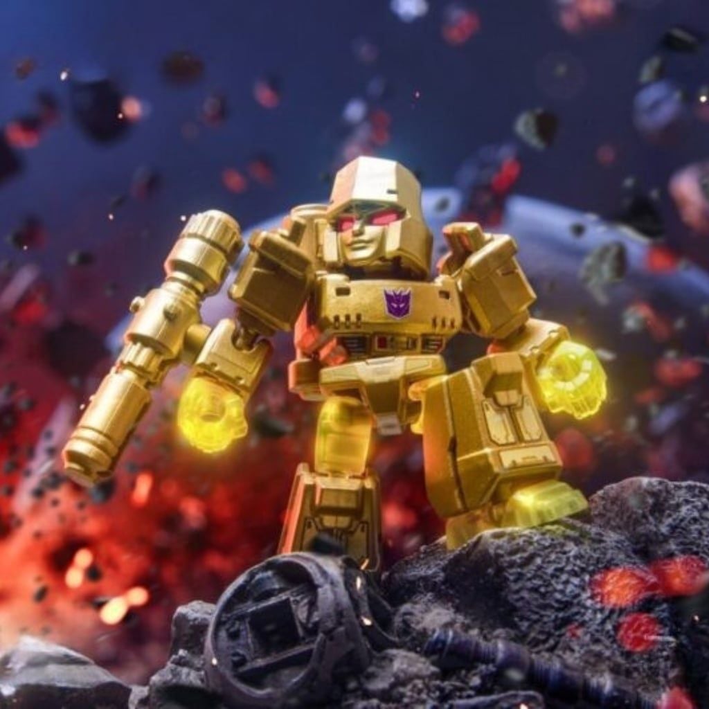 Mô hình đồ chơi lắp ráp Blind box Transformers Defender Version 03 Heavy Metal War Model Kits BLOKEES